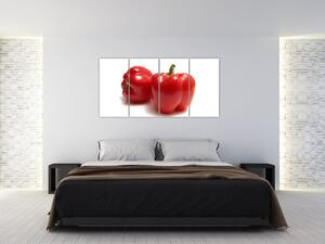 Paprika červená, obraz (Obraz 160x80cm)