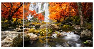 Jesenná krajina, obraz (Obraz 160x80cm)