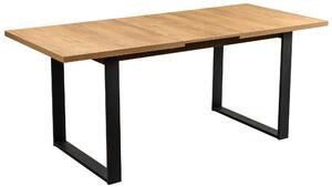 Benátky skladací stôl 150/190x80 Craft dub