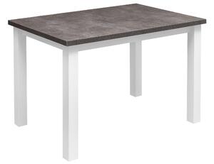Kuchynský stôl LAP 120x80 Biely/Betón