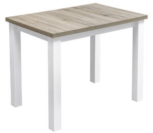 Kuchynský stôl LAP 100x70 Biely/San Remo