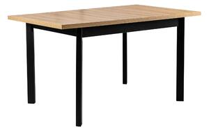 Drevený kuchynský stôl MAX5PL 120/150/80 Čierny/Grandson
