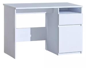 Písací stôl so zásuvkou 120 cm Arca 07 Biela