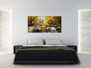 Obraz jesennej krajiny na stenu (Obraz 160x80cm)