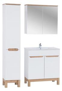 Comad Set kúpeľňového nábytku Bali White 80 biela lesk