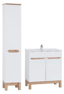 Comad Set kúpeľňového nábytku Bali White 80 biela