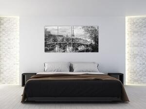 Obraz Paríža na stenu (Obraz 160x80cm)