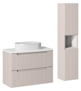 Comad Set kúpeľňového nábytku Nova Cashmere 80