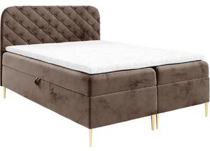 MEBLINE Kontinentálna posteľ PARLA 120x200 magic velvet 2299