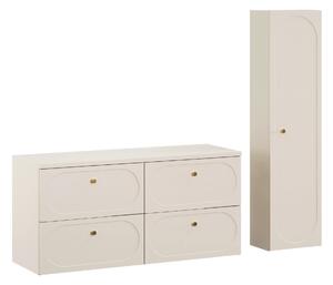 Comad Set kúpeľňového nábytku Donna Sand 120 piesková