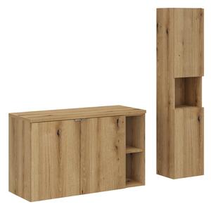 Comad Set kúpeľňového nábytku Nova Oak 100 coast evoke oak
