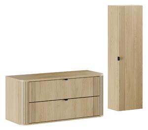 Comad Set kúpeľňového nábytku Ovalia Cremona 120 dub cremona