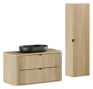 Comad Set kúpeľňového nábytku Ovalia Cremona 100 dub cremona