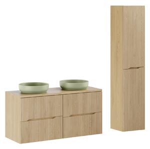 Comad Set kúpeľňového nábytku Nordic Cremona 120 dub cremona