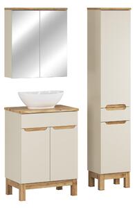 Comad Set kúpeľňového nábytku Bali Cashmere 60 kašmír mat