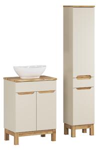 Comad Set kúpeľňového nábytku Bali Cashmere 60 kašmír mat
