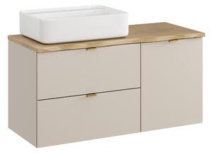 Comad Set kúpeľňového nábytku Dalia Cashmere 100 kašmír/dub cremona