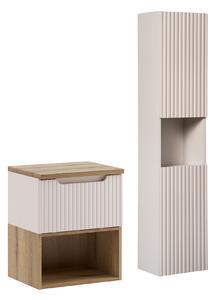 Comad Set kúpeľňového nábytku Nova Cashmere 50 kašmír mat 1