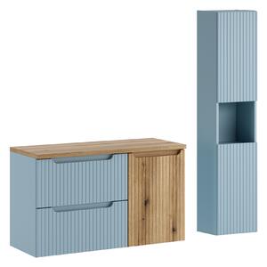 Comad Set kúpeľňového nábytku Nova Denim 100 denim/dub coast evoke