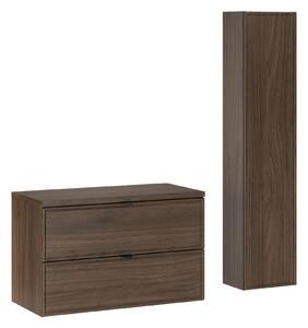 Comad Set kúpeľňového nábytku Terra Villa 80 orech villa
