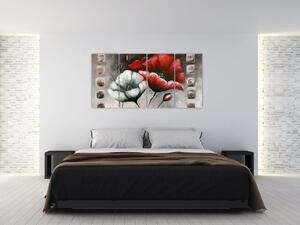 Obraz kvetín (Obraz 160x80cm)