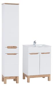 Comad Set kúpeľňového nábytku Bali White 60 biela lesk