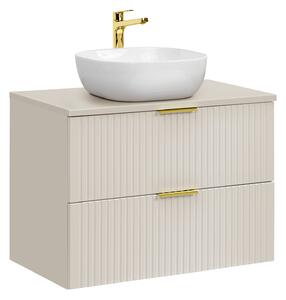 Comad Set kúpeľňového nábytku Adel Cashmere 80 kašmír mat s umývadlom
