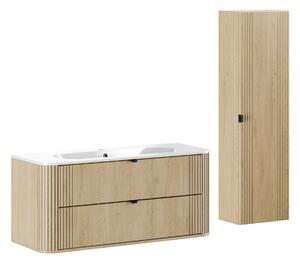 Comad Set kúpeľňového nábytku Ovalia Cremona 120 dub cremona