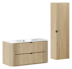 Comad Set kúpeľňového nábytku Ovalia Cremona 100 dub cremona