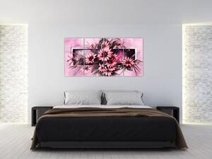 Obraz kvetín na stenu (Obraz 160x80cm)