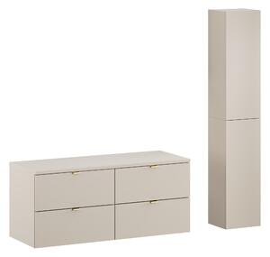 Comad Set kúpeľňového nábytku Dalia Cashmere 120 kašmír mat
