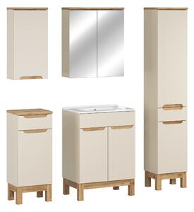 Comad Set kúpeľňového nábytku Bali Cashmere 60 kašmír mat