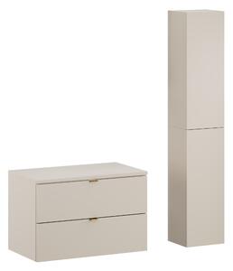Comad Set kúpeľňového nábytku Dalia Cashmere 80 kašmír mat