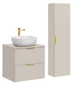 Comad Set kúpeľňového nábytku Adel Cashmere 60 kašmír mat