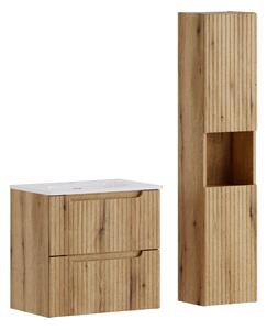 Comad Set kúpeľňového nábytku Nova Coast Evoke 60 dub coast evoke