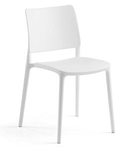 Plastová stolička RIO, biela