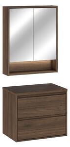 Comad Set kúpeľňového nábytku Viola Villa 60 orech villa