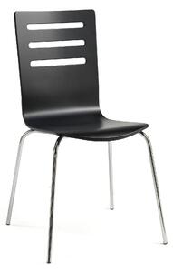 Jedálenská stolička FLORENCE, čierna