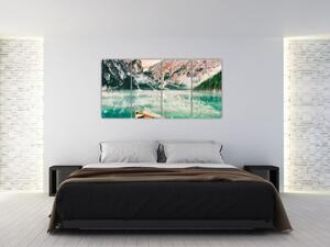 Panorama jazera - obraz (Obraz 160x80cm)