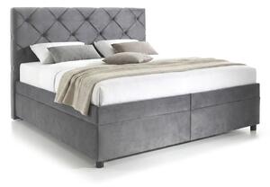 Americká posteľ boxspring PALLADIO, s úložným priestorom