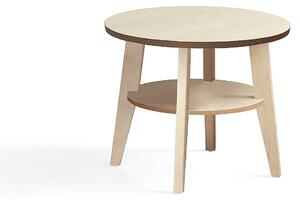 Konferenčný stolík HOLLY, Ø 600x500 mm, breza