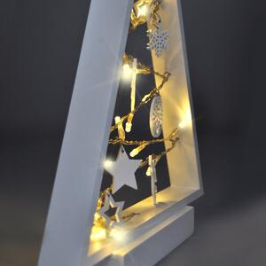 Solight Vianočný stromček 15 LED diód, teplá biela