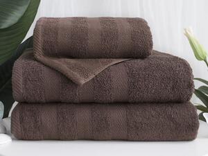 XPOSE® Froté uterák DEVON - kakaový 50x90 cm