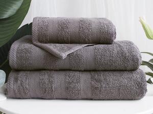 XPOSE® Froté uterák DEVON - antracitový 50x90 cm