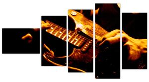 Obraz elektrické gitary (Obraz 110x60cm)