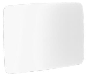 Sklenená magnetická tabuľa STELLA, so zaoblenými rohmi, 1500x1000 mm, biela
