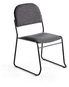 Konferenčná stolička DAWSON, šedá tkanina
