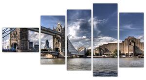 Moderný obraz mesta - Londýn (Obraz 110x60cm)