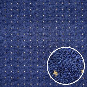 Condor Carpets , Metrážny koberec Udinese modrý - neúčtujeme odrezky z rolky, na mieru, šíře 4m,na mieru, neúčtujeme odrezky, modrá, filc, chodba / predsieň