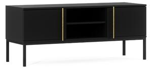TV stolík LANZZI 120x40 cm, čierny